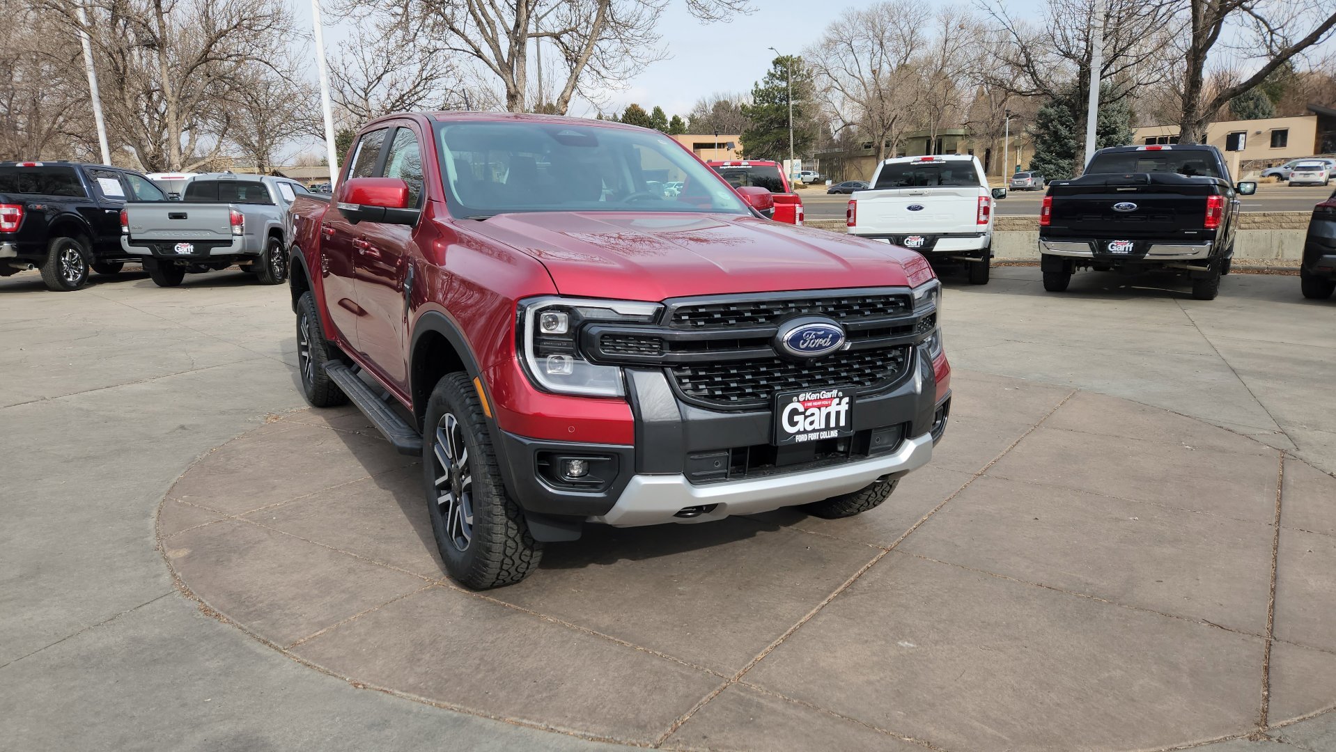 New 2025 Ruby Red Metallic Tinted Clearcoat Ford LARIAT image 20