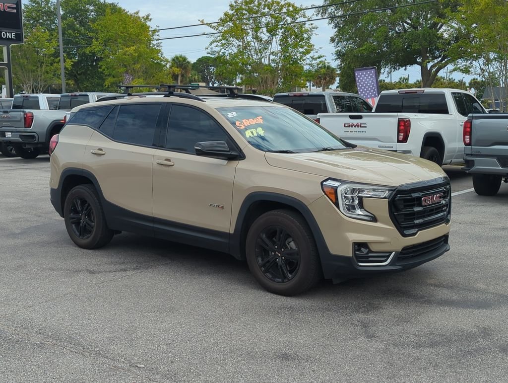 Used 2022 Beige GMC AT4 image 8