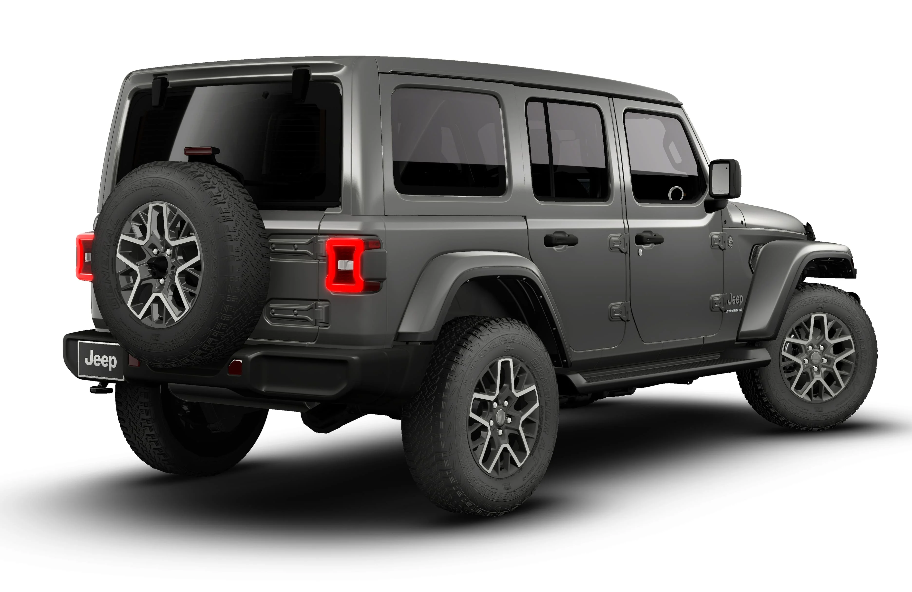 New 2026 Granite Crystal Metallic Clear-Coat Exterior Paint Jeep Sahara image 14