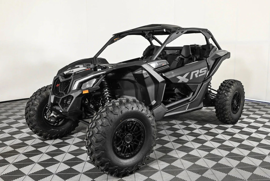 New 2025 BLACK Can-Am X Rs Turbo RR Triple Black image 10