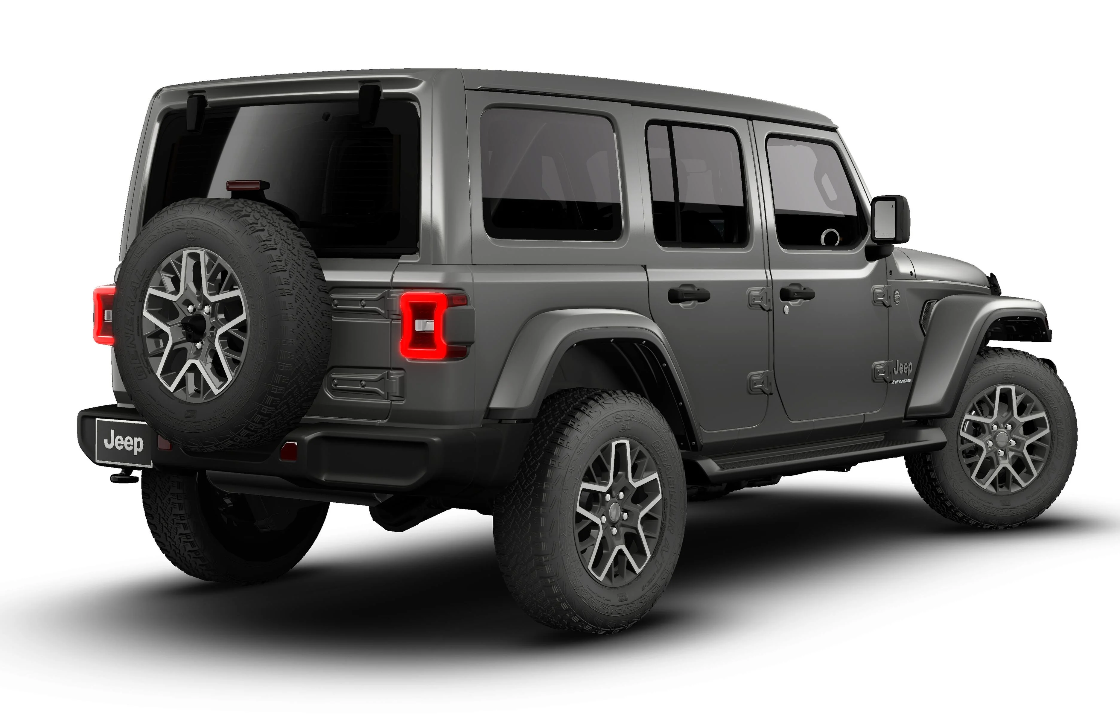 New 2026 Granite Crystal Metallic Clear-Coat Exterior Paint Jeep Sahara image 14