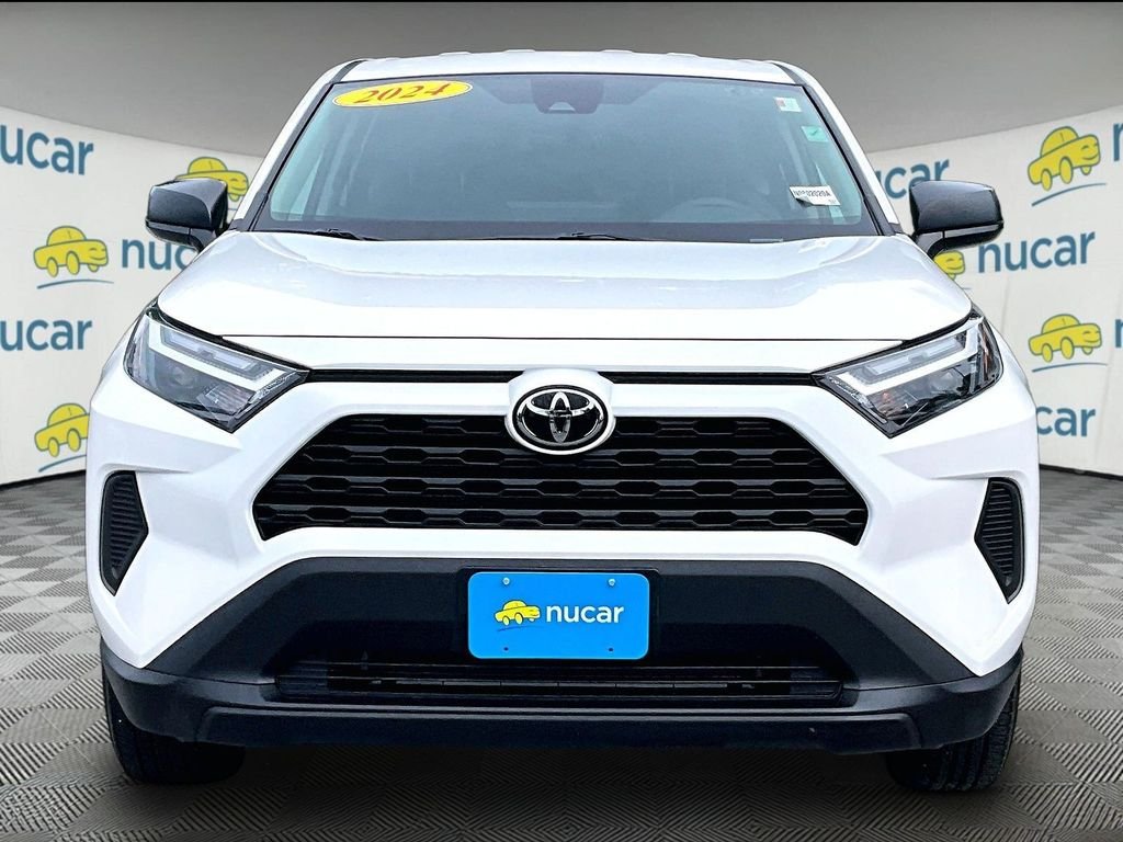 Used 2024 White Toyota LE image 2