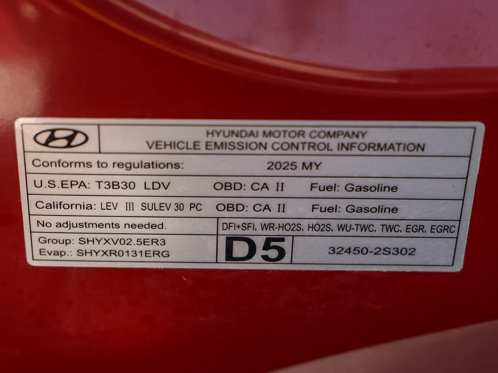 Used 2025 Red Hyundai SEL image 29