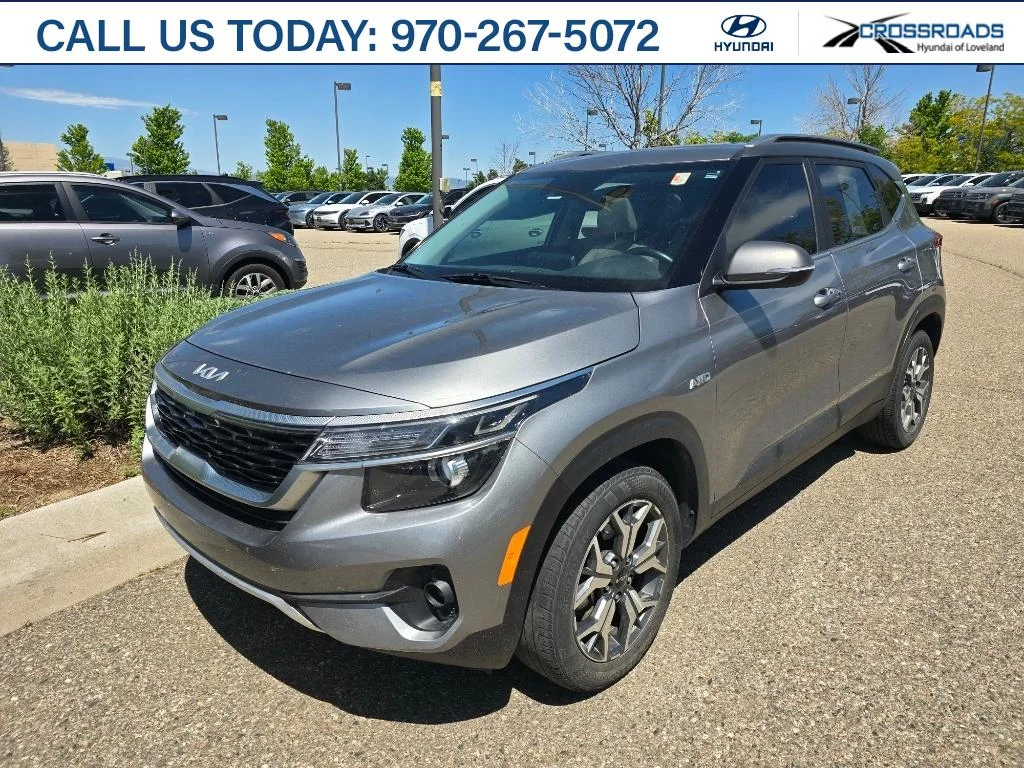 Used 2023 Steel Gray Kia EX image 1