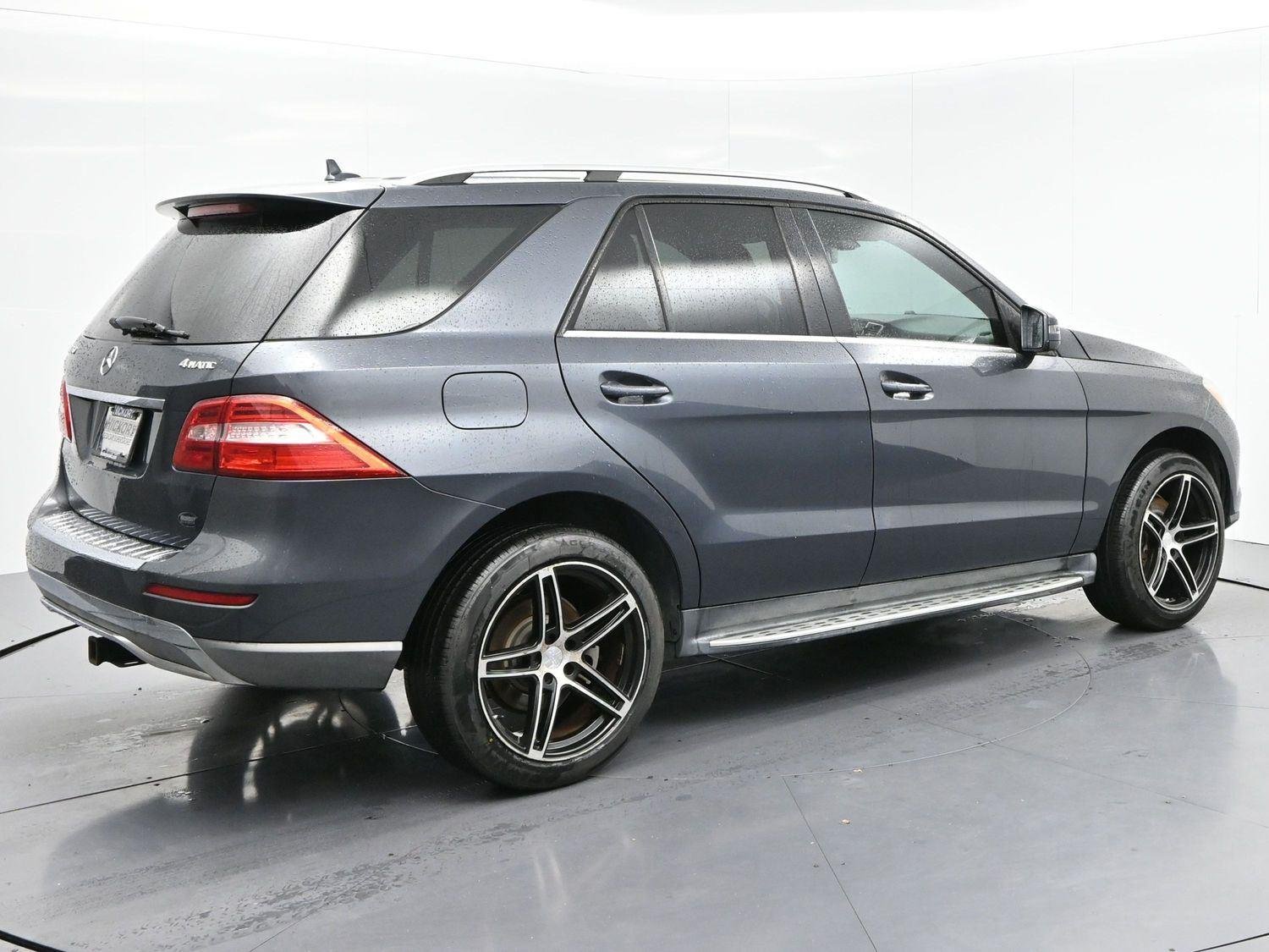 Used 2014 Steel Gray Metallic Mercedes-Benz ML 350 image 7