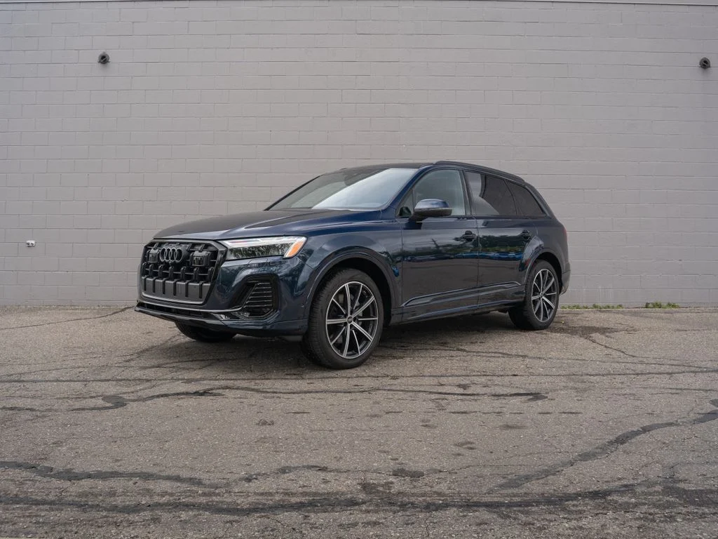 Used 2025 Blue Audi 45 Premium Plus image 1