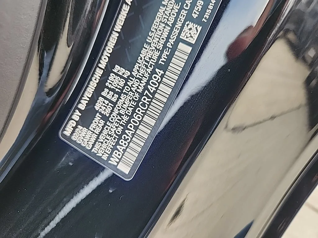 Certified Used 2024 Black Sapphire Metallic BMW M440i image 8