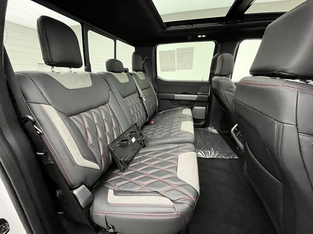 New 2026 White Ford XLT Black Widow Lifted Truck image 38