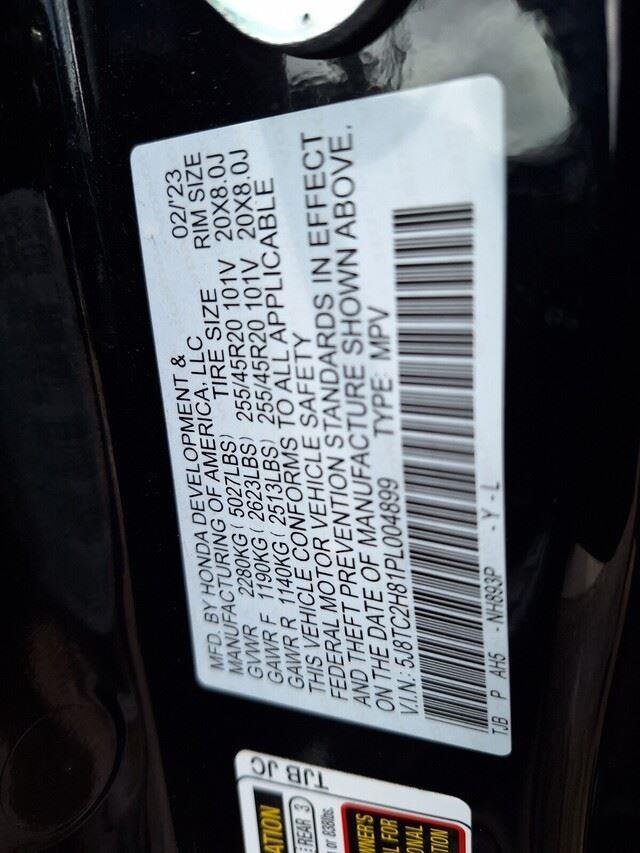 Used 2023 Majestic Black Pearl Acura SH-AWD w/Advance w/A-SPEC image 33
