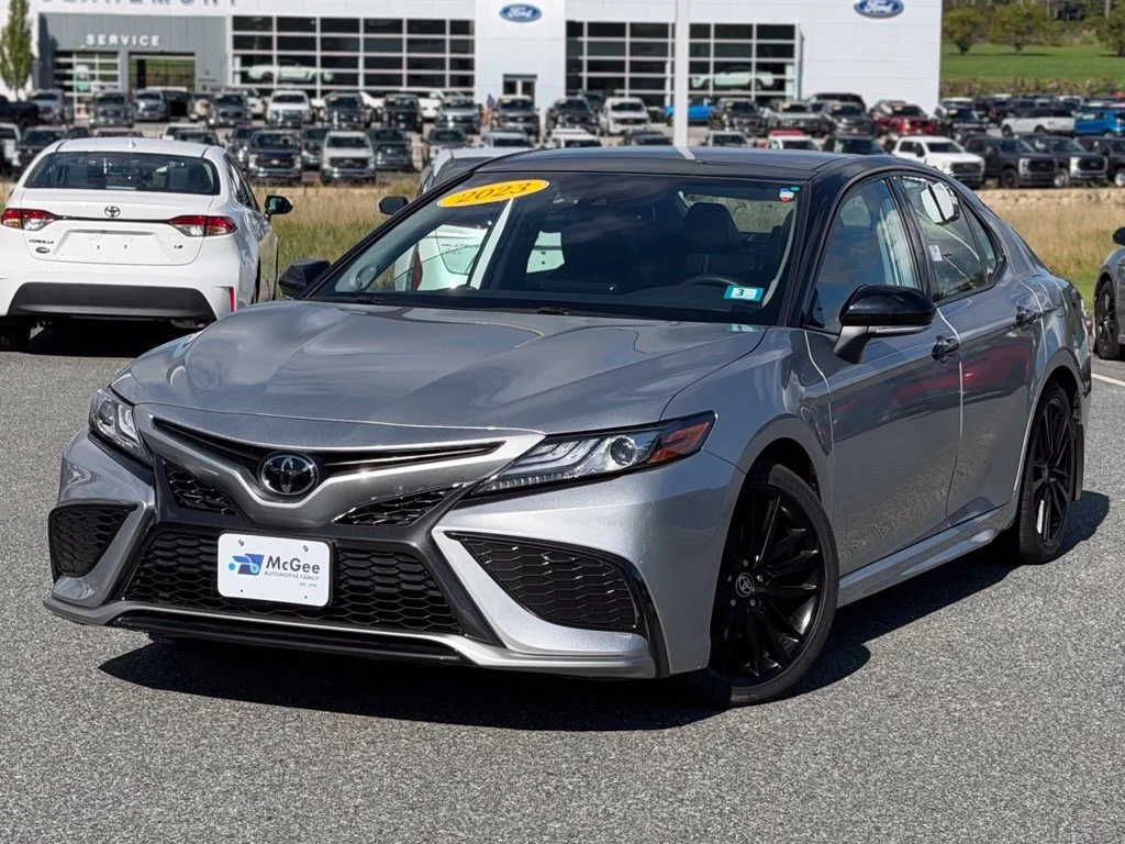 Used 2023 Silver Toyota XSE image 1