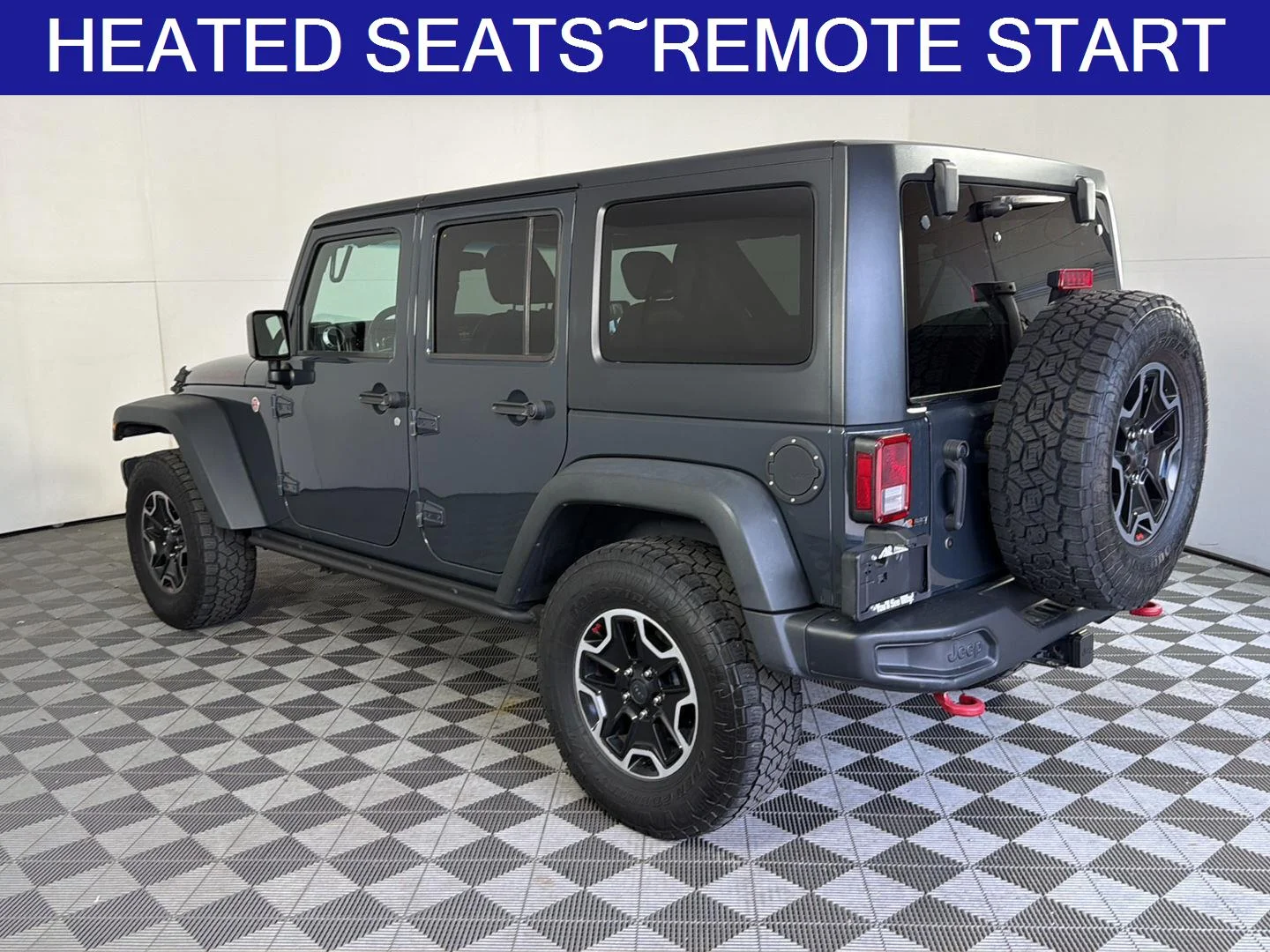 Used 2017 Rhino Clearcoat Jeep Rubicon Hard Rock image 7