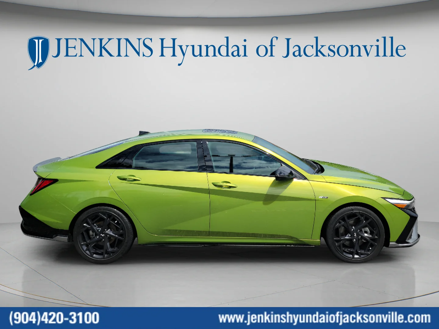 Used 2024 Exotic Green Hyundai N Line image 2