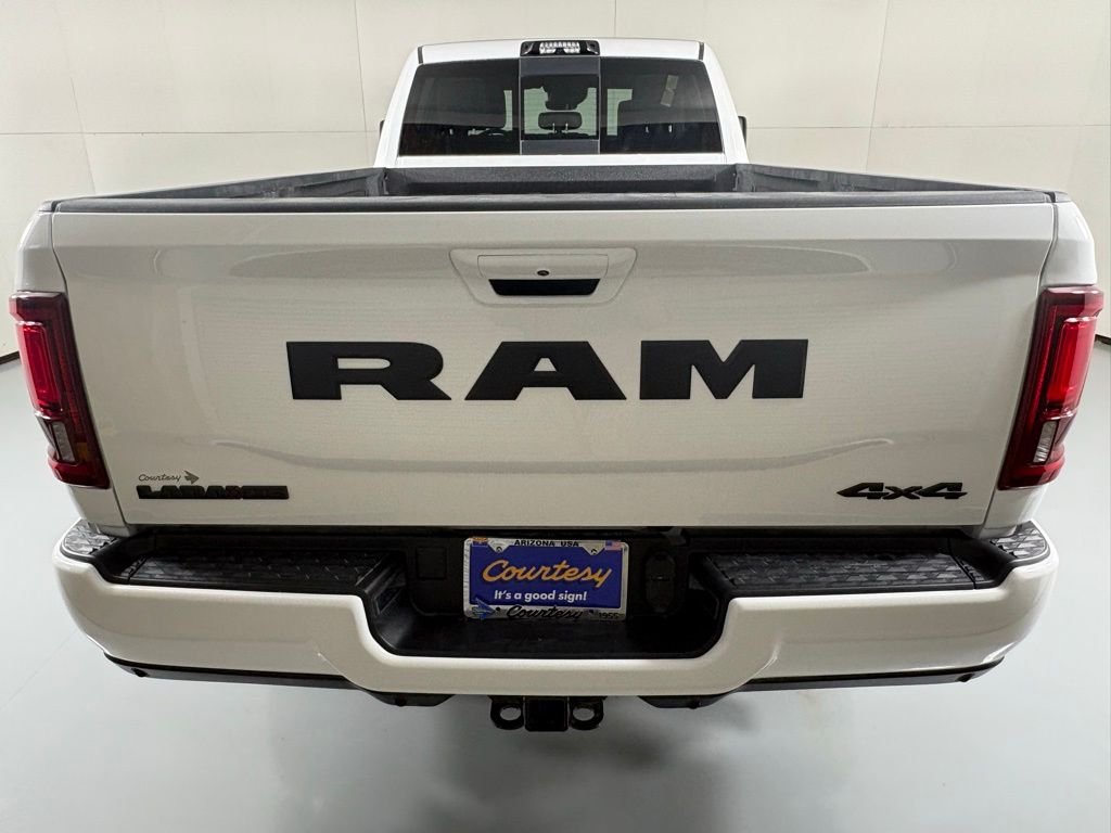 New 2026 Bright White Clear-Coat Exterior Paint RAM Laramie image 7
