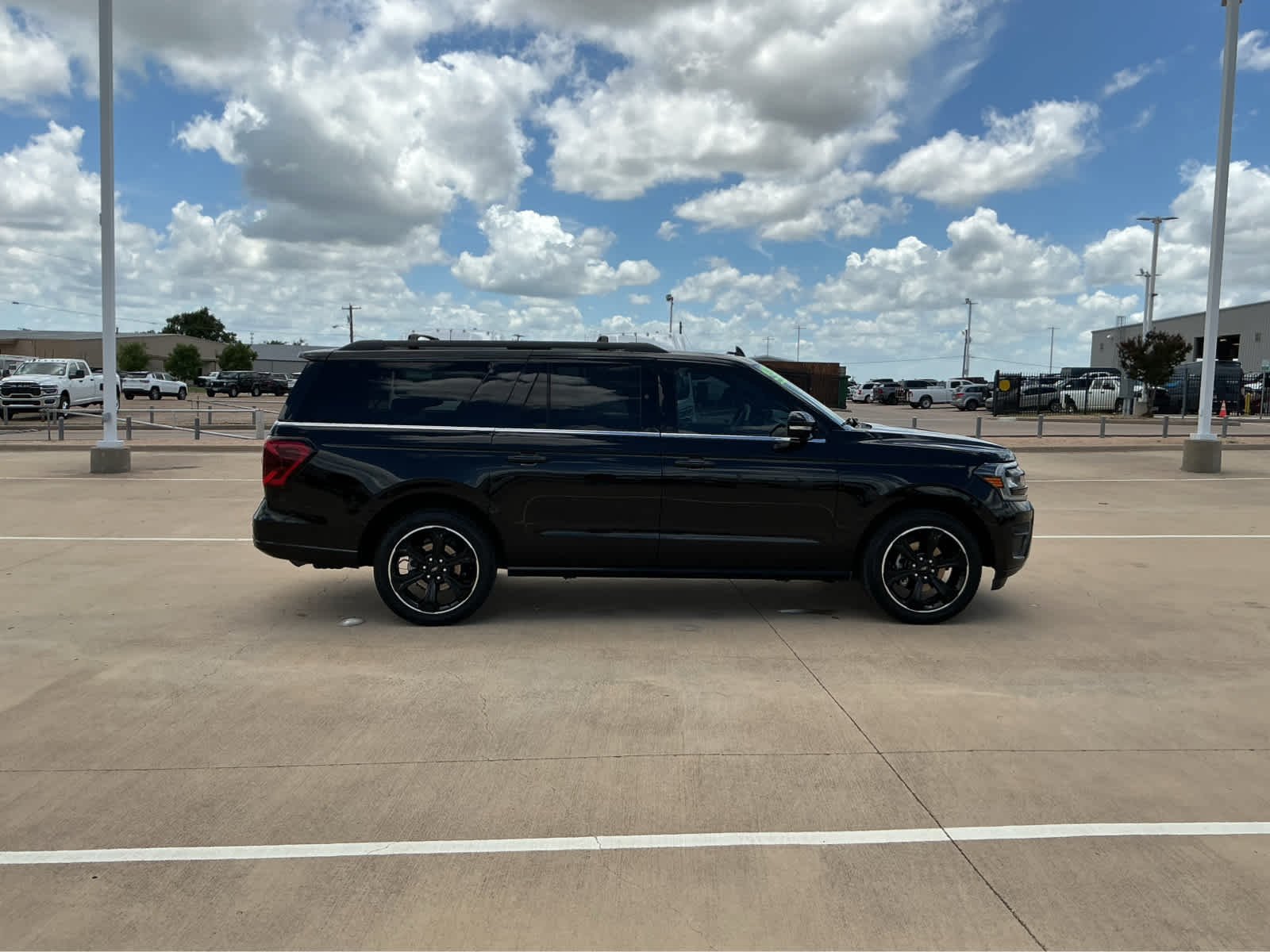 Used 2024 Agate Black Metallic Ford Limited image 5