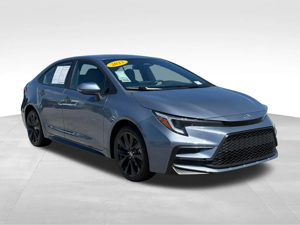 Used 2023 Gray Toyota SE image 31