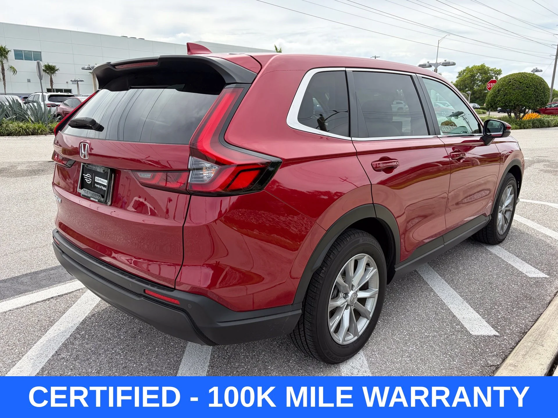 Certified Used 2024 Radiant Red Metallic Honda EX-L image 7