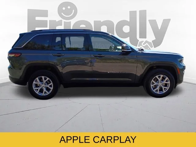 Used 2022 Gray Jeep Limited image 4