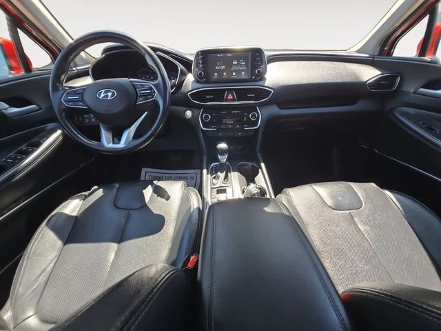 Used 2019 Lava Orange Hyundai Limited image 10