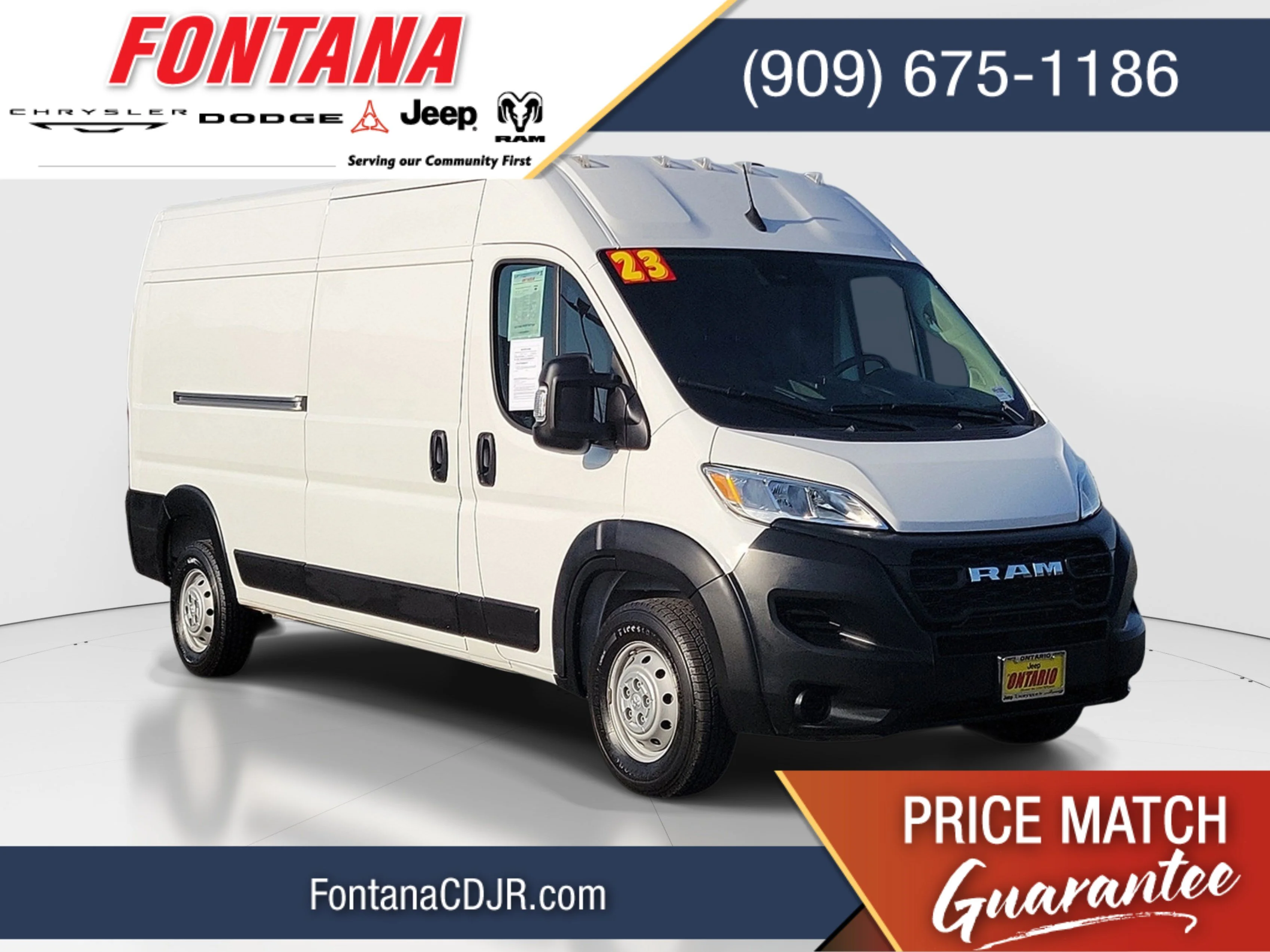 Used 2023 White Ram High Roof image 1