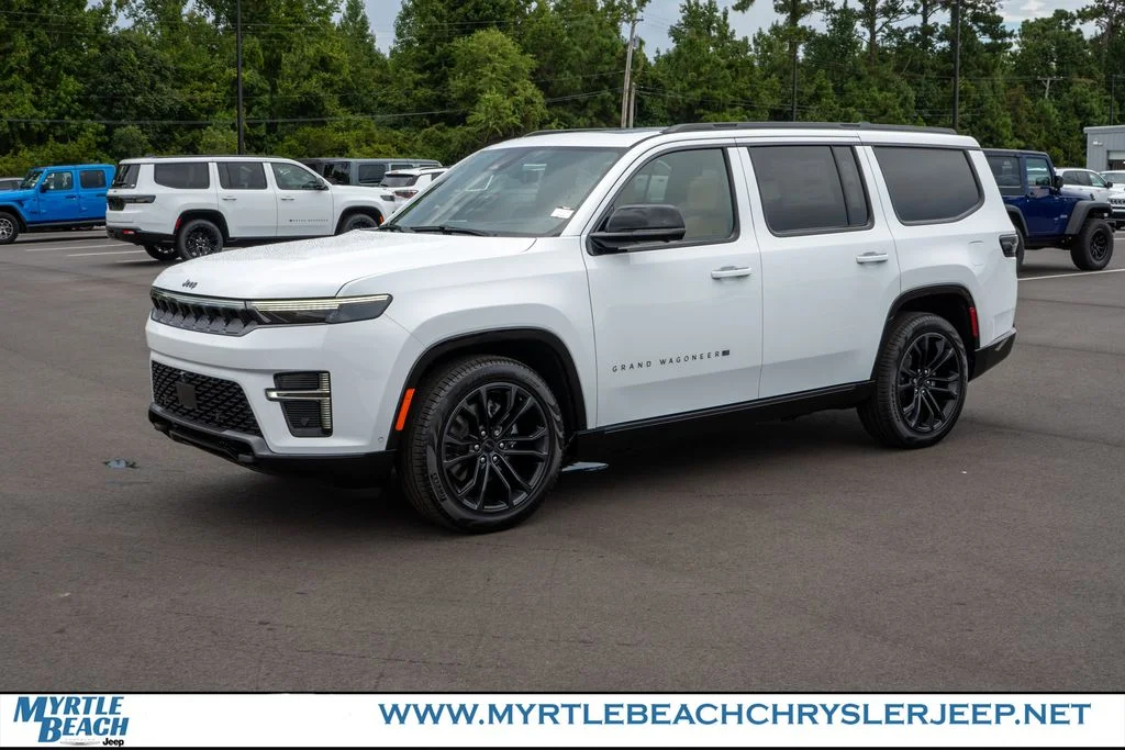 New 2026 Bright White Clear-Coat Exterior Paint Jeep Summit Reserve image 2