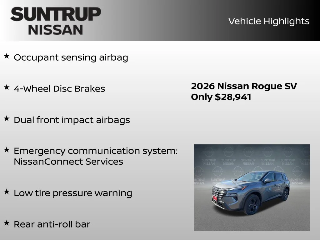 Certified Used 2026 Gray Nissan SV image 16