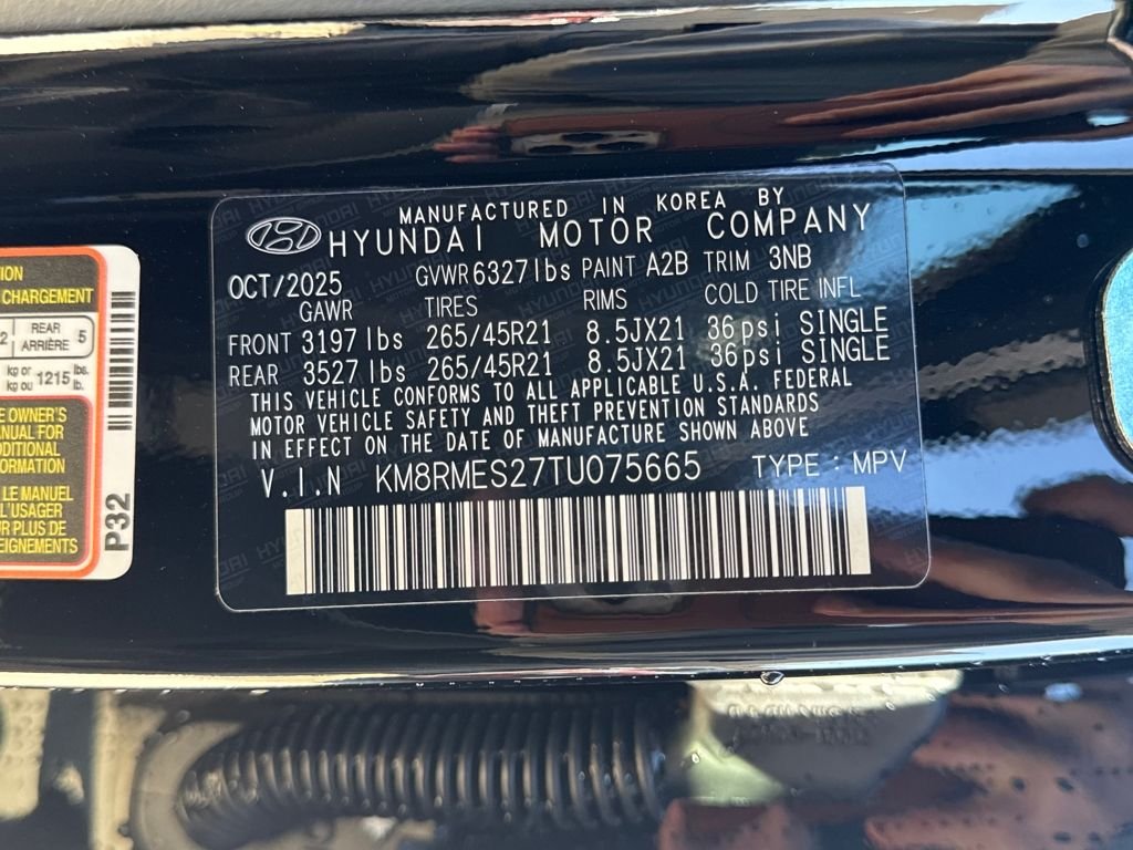 New 2026 Black Hyundai Calligraphy AWD image 30