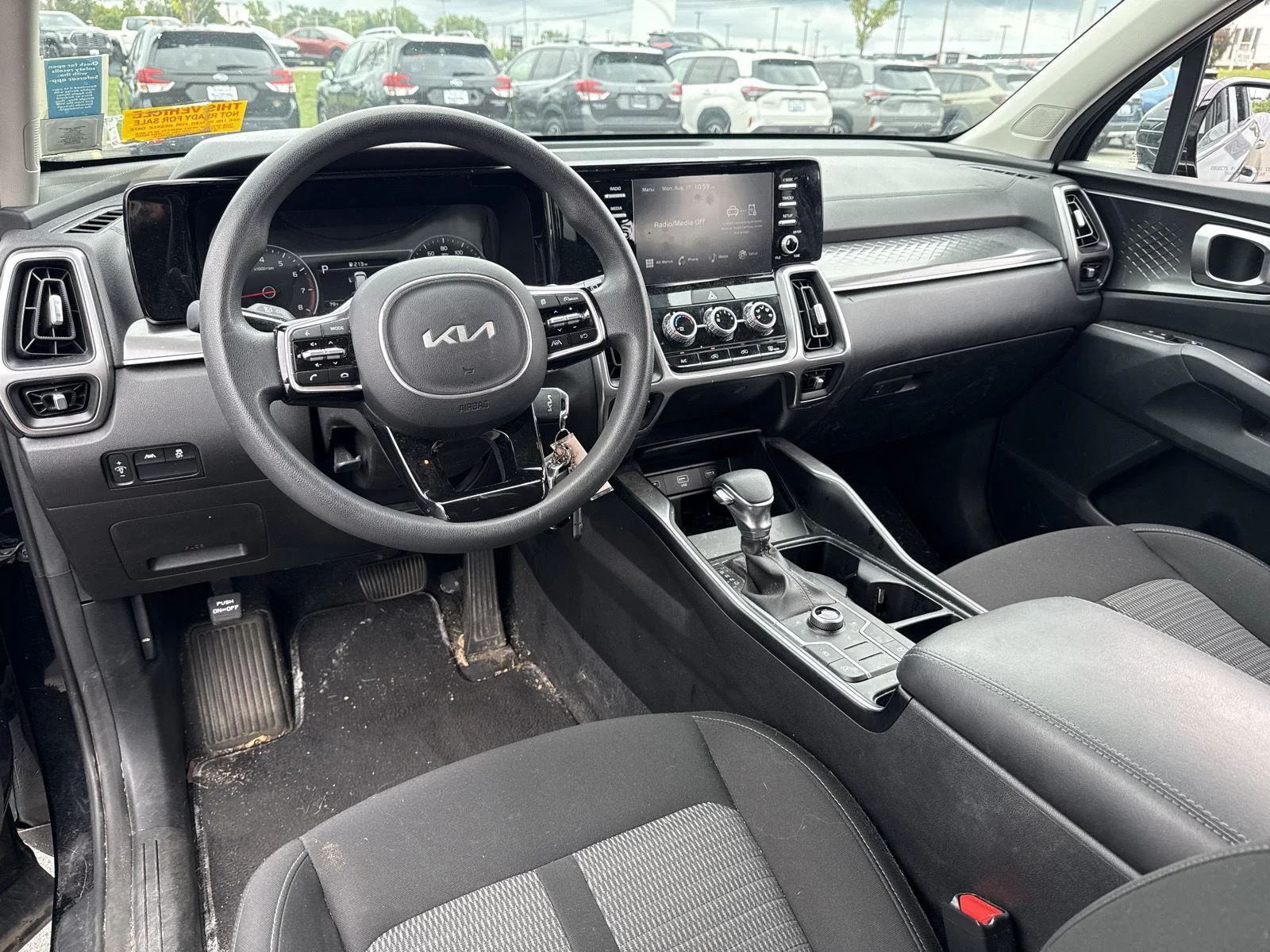 Used 2023 Ebony Black Kia LX image 7