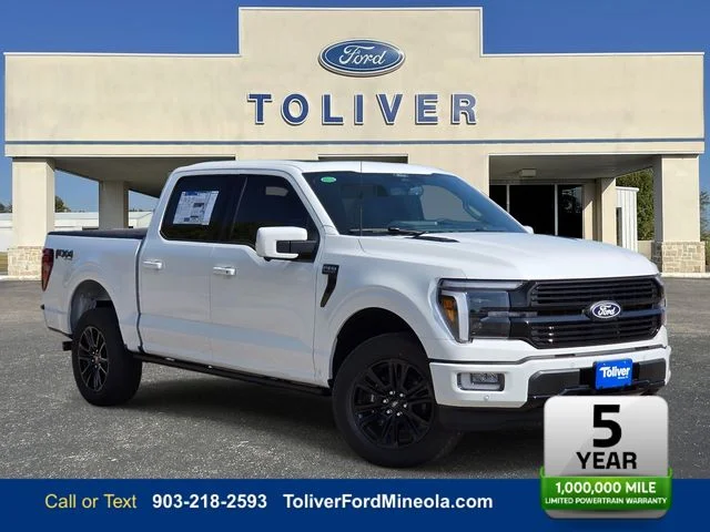 New 2026 Star White Metallic Tri-Coat Ford Platinum® image 1