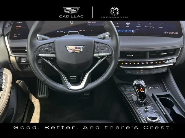 Used 2025 Crystal White Tricoat CADILLAC Sport image 14