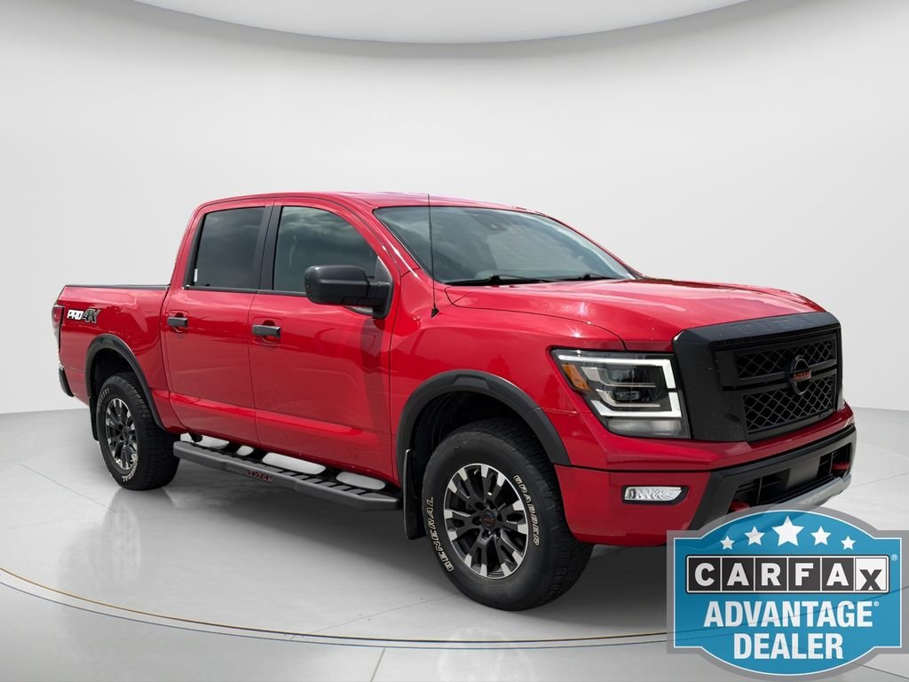 Used 2021 Red Nissan PRO-4X image 3