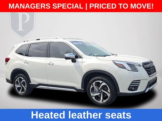Used 2022 White Subaru Touring image 2