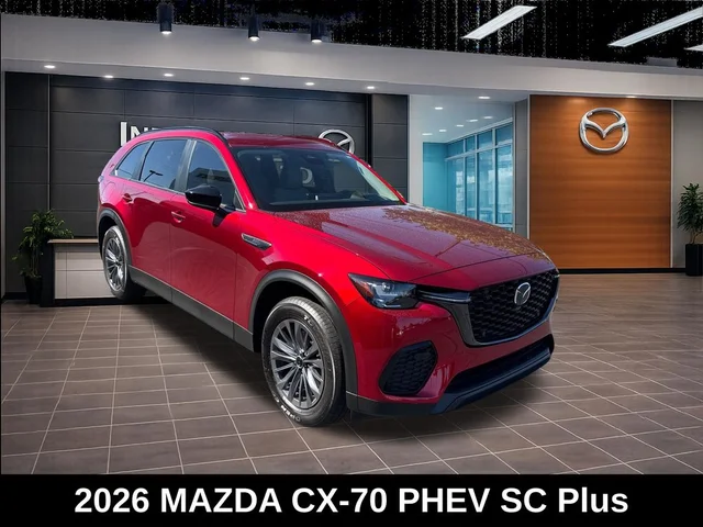 2026 Mazda CX-70 PHEV 2026 Mazda CX-70 PHEV SC Plus 4D Sport Utility