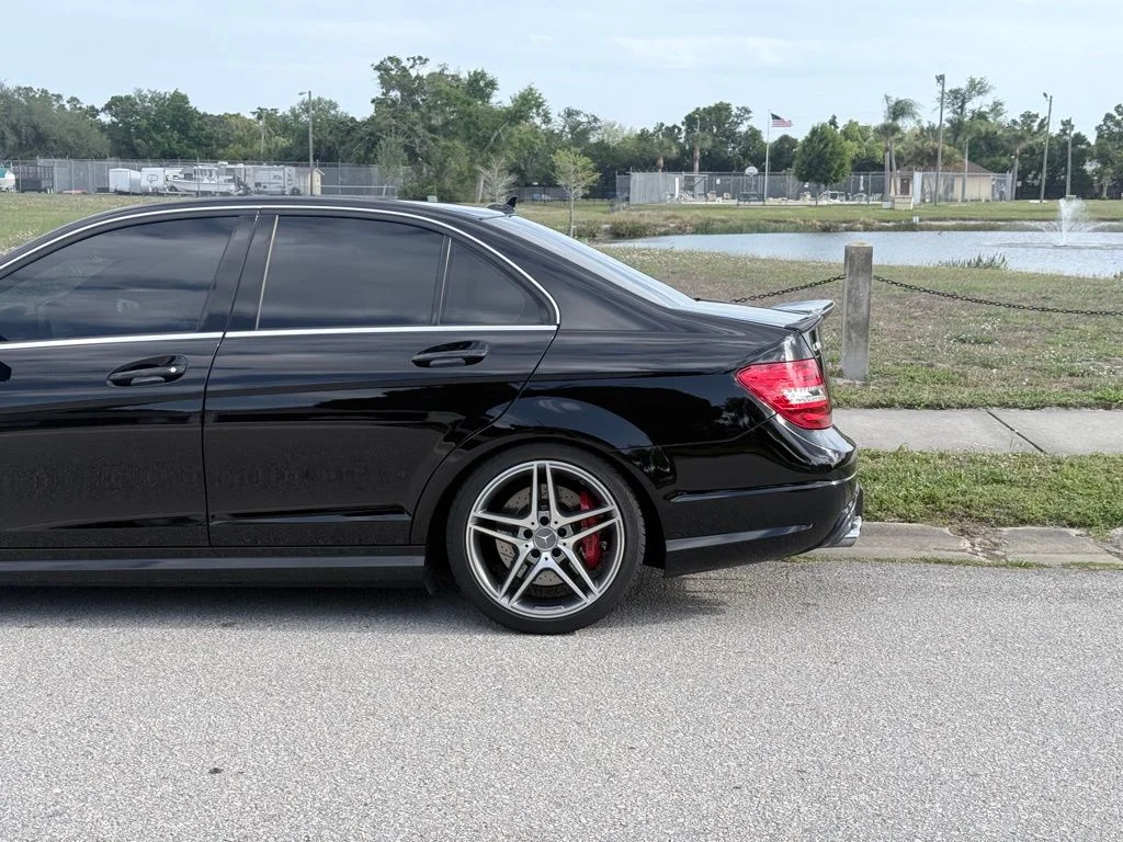 Used 2013 Black Mercedes-Benz C 63 AMG® image 3