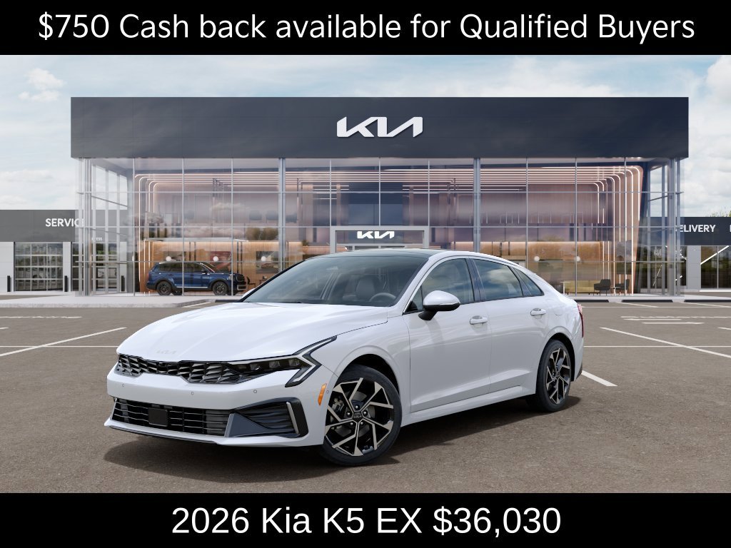New 2026 Snow White Pearl Kia EX image 2