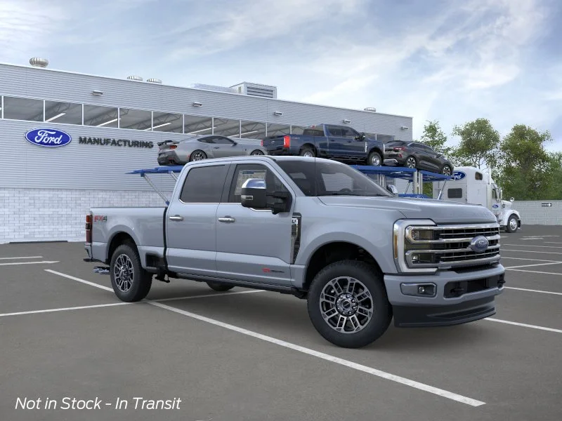 New 2026 Glacier Gray Metallic Tri-Coat Ford F-250® Platinum® image 7