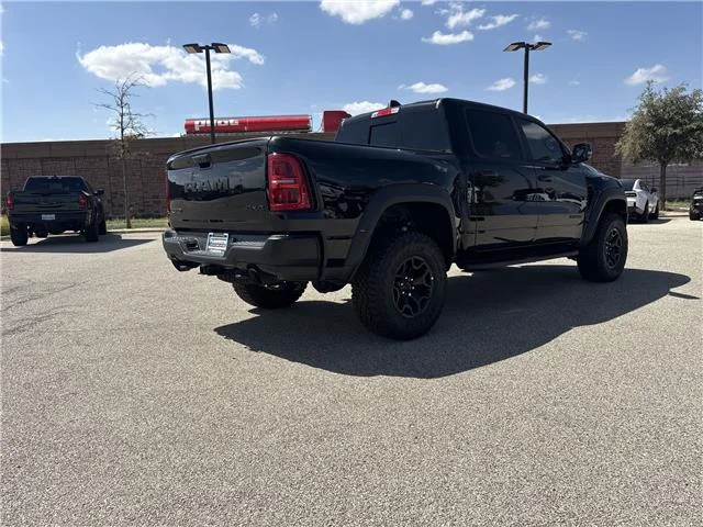 New 2026 Diamond Black Crystal Pearl-Coat  Paint Ram RHO / TRX CREW CAB 4X4 image 8