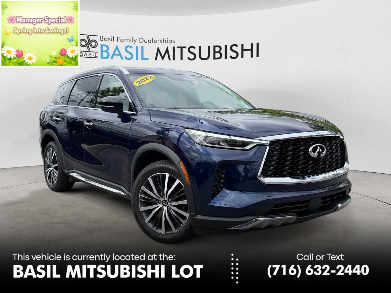 2022 INFINITI QX60 SENSORY