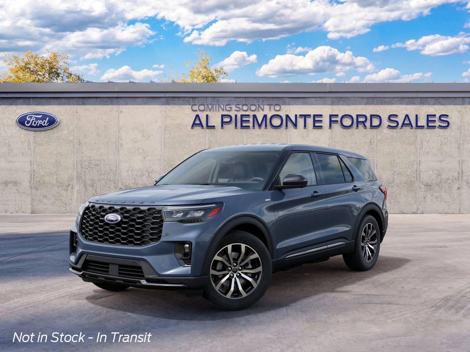 New 2027 Vapor Blue Metallic Ford ST-Line image 2