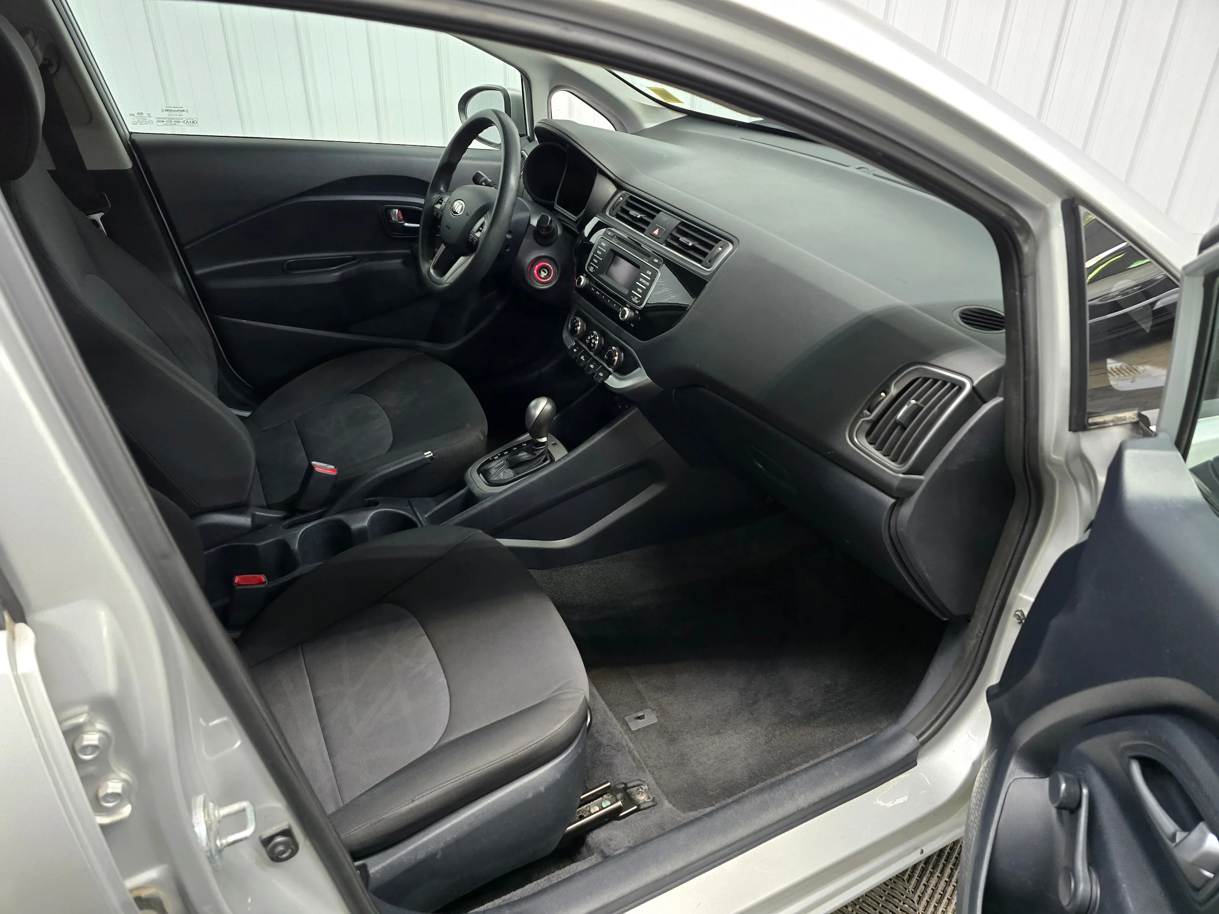 Used 2016 Bright Silver Kia LX FWD image 22