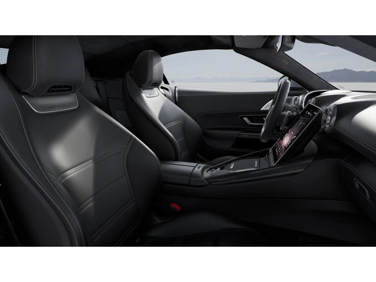 New 2027 Selenite Grey Metallic Mercedes-Benz AMG® SL 55 Roadster image 4