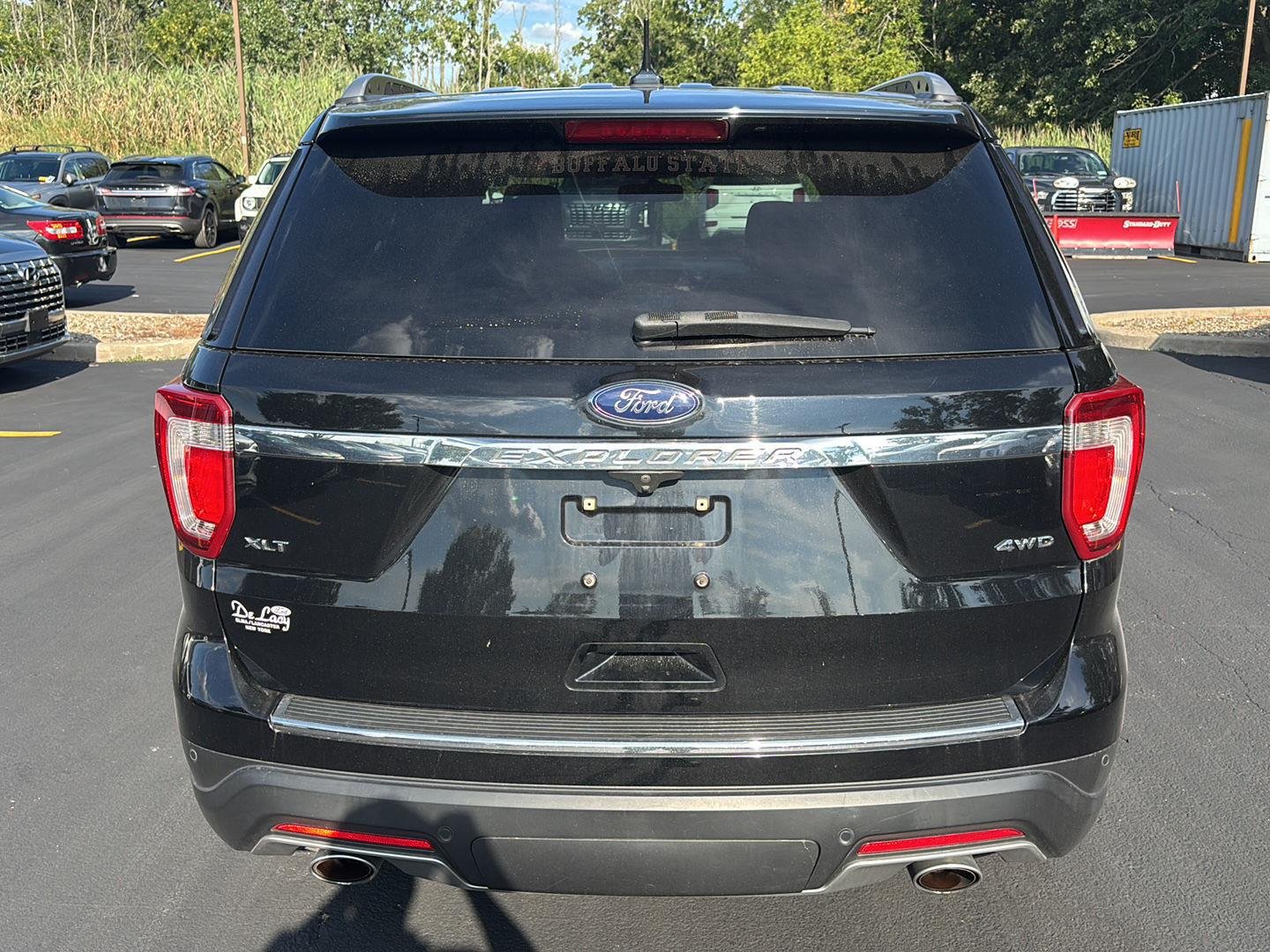 Used 2018 Shadow Black Ford XLT image 6