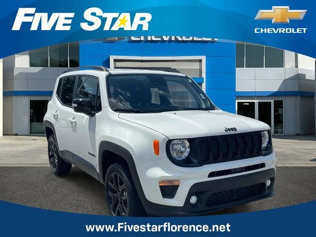 Used 2023 White Jeep Altitude image 1