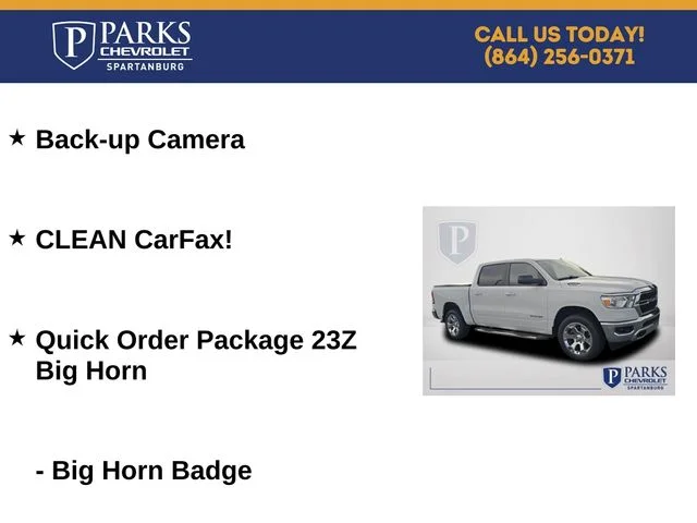 Used 2022 White Ram Big Horn/Lone Star image 4