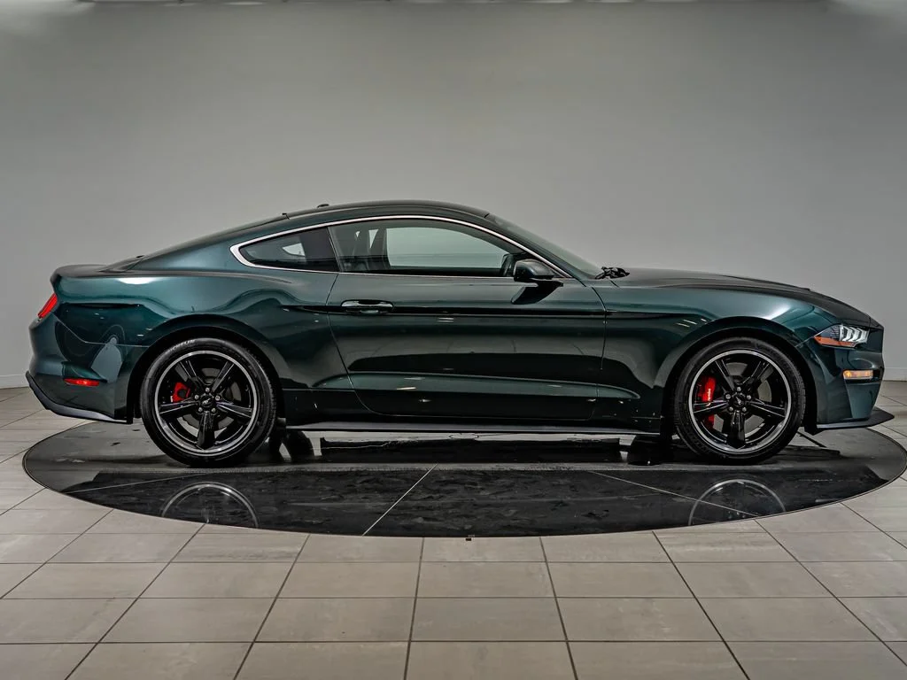 Used 2019 Dark Highland Green Metallic Ford Bullitt image 4