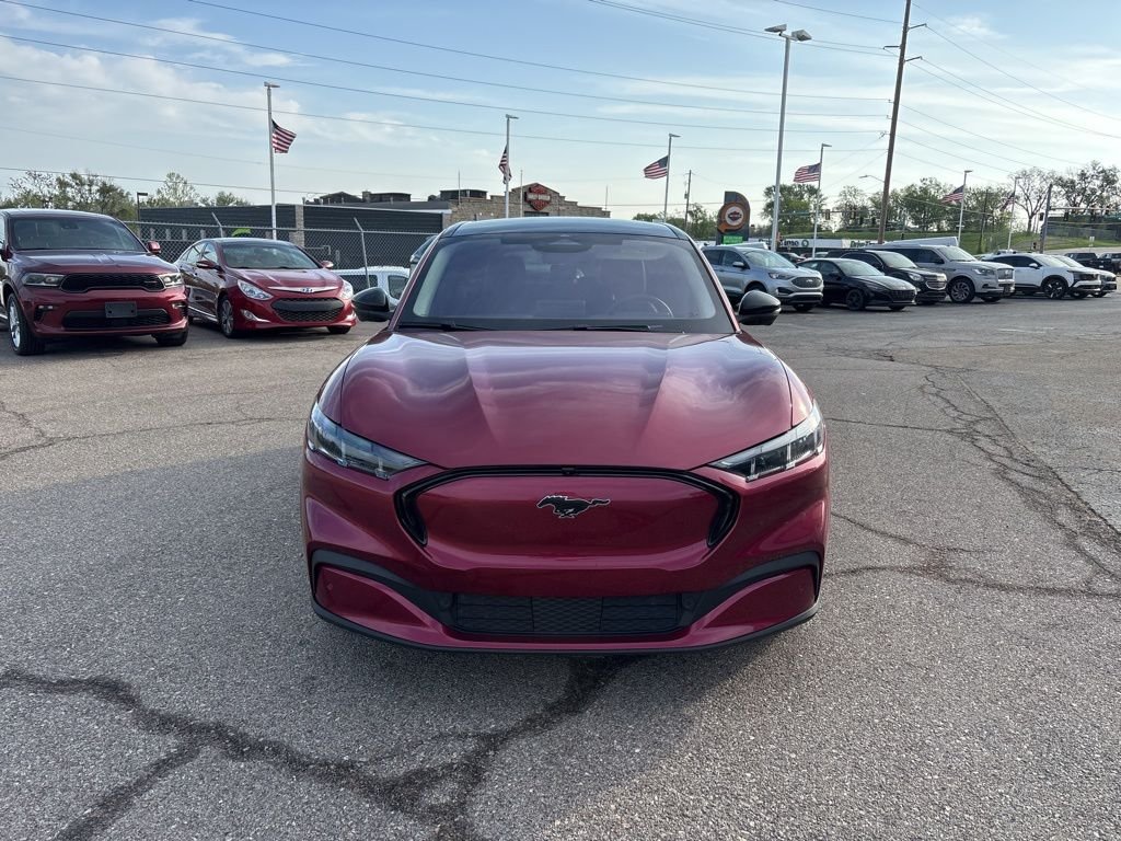 Used 2025 Ford Mustang Mach-E Premium AWD with VIN 3FMTK3SU0SMA00827 for sale in Topeka, KS