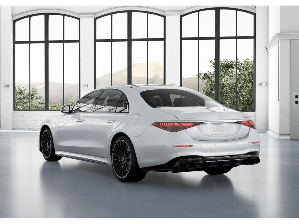 New 2026 MANUFAKTUR Moonlight White Metallic Mercedes-AMG S 63 E AMG® image 28