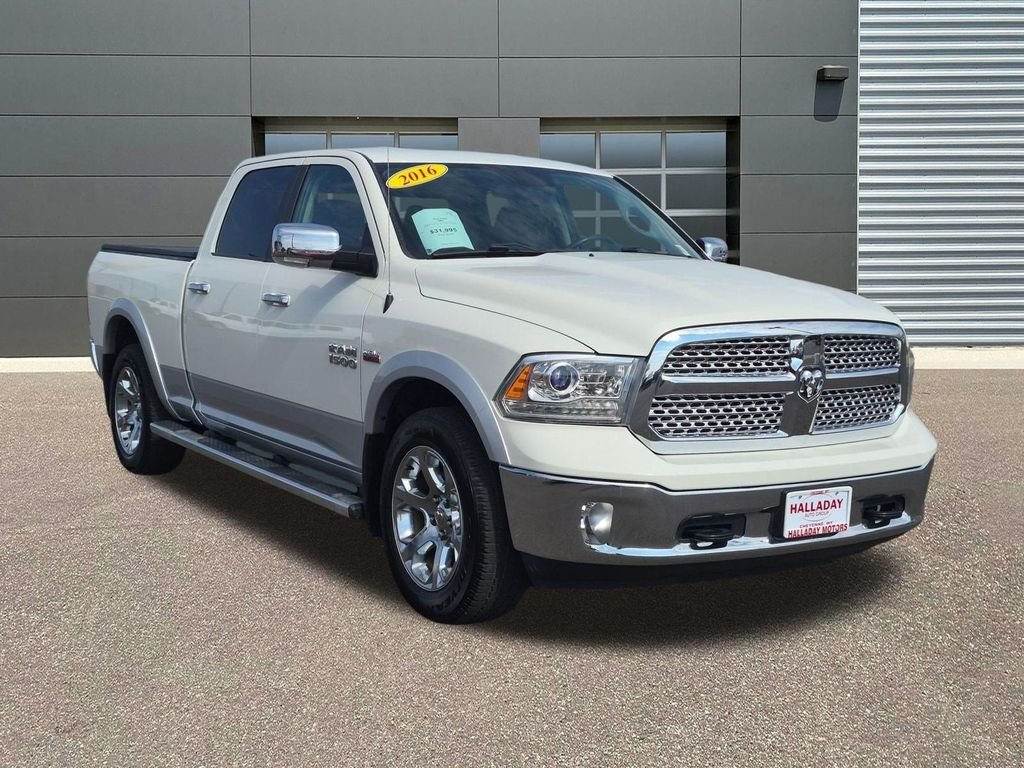 Used 2016 Pearl White Ram Laramie image 3