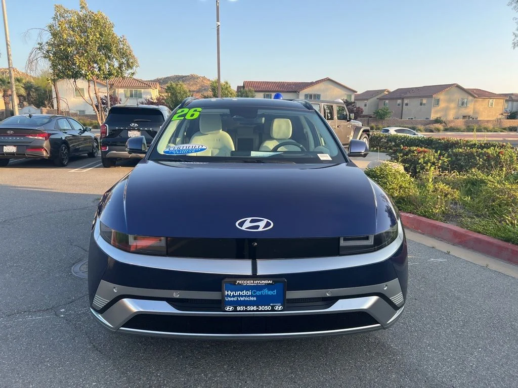 Certified 2026 Hyundai IONIQ 5 Limited with VIN 7YAKR4DA9TY053738 for sale in Moreno Valley, CA