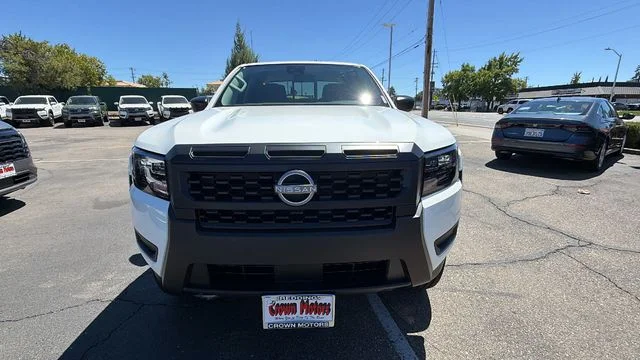New 2026 Glacier White Nissan Crew Cab S image 8