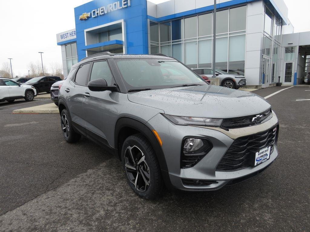 Used 2023 Sterling Gray Metallic Chevrolet RS image 2